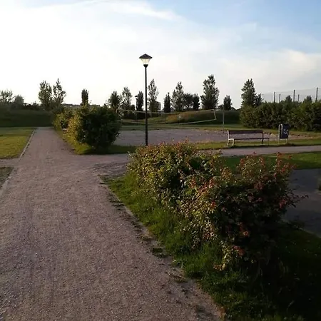 Domek alpejski Luxueuze Stacaravan In Met Eigen Terras En Tuintje *